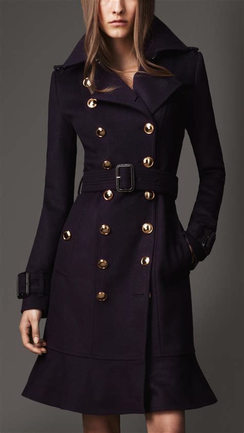 burberry blue trench coat|burberry trench coats for women.